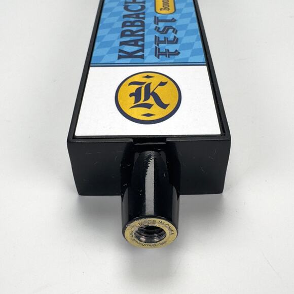 Karbach Brewing Karbachtober Fest 11" Beer Tap Handle Bavarian-Style Märzen - Picture 3 of 6